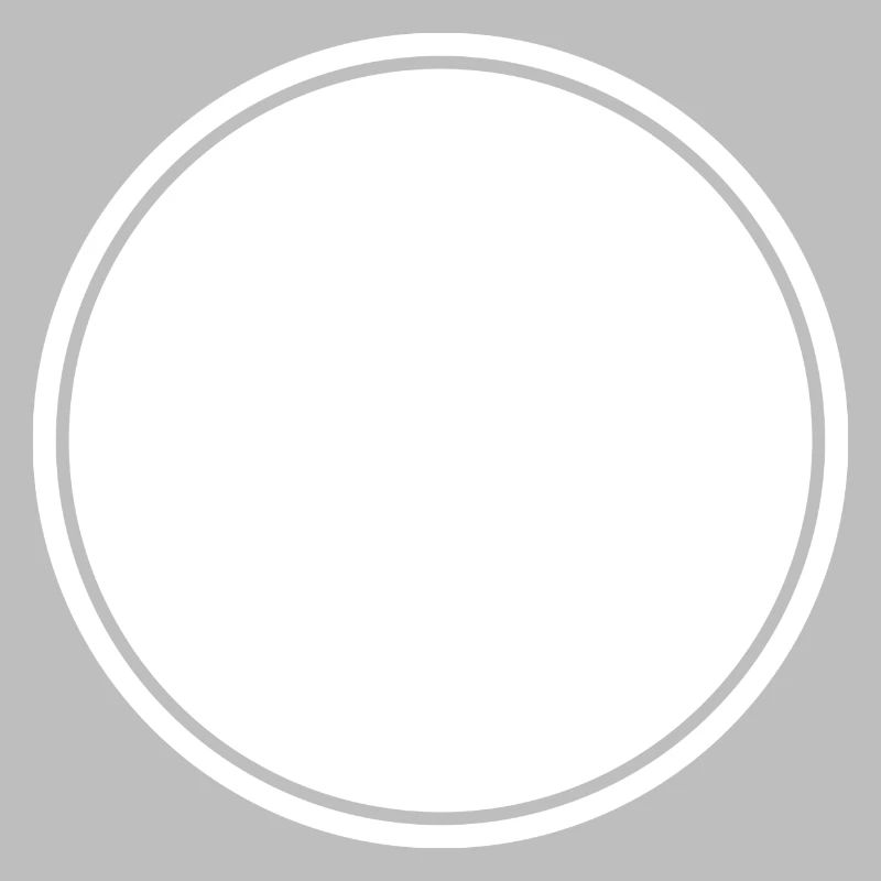 Cercle blanc auto-conception