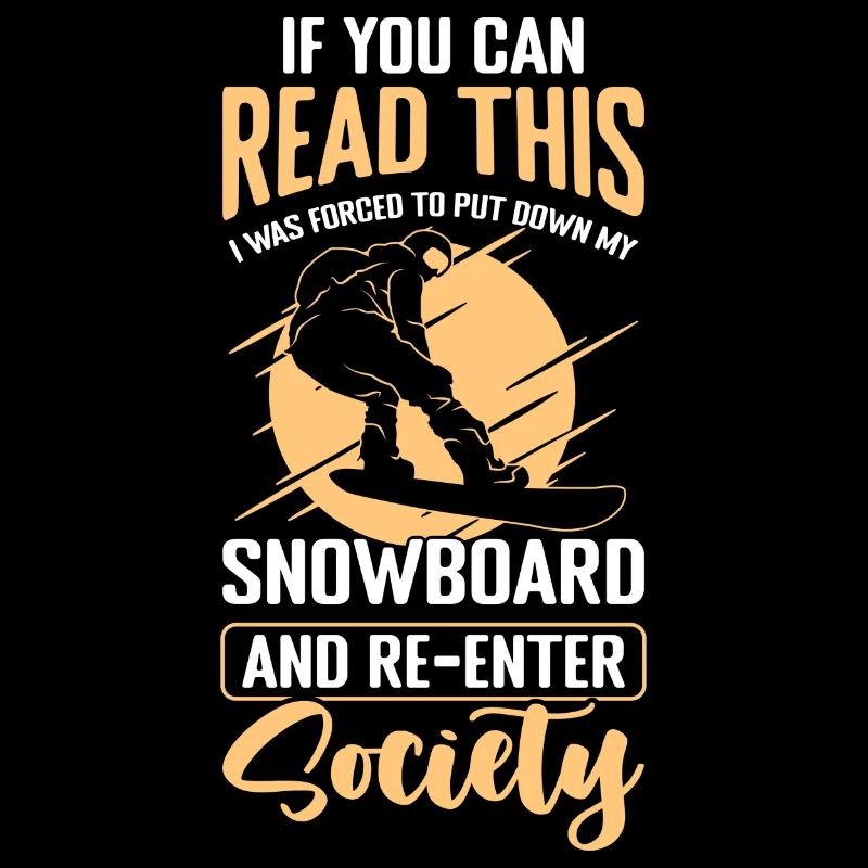 Snowboard Sport Winterurlaub