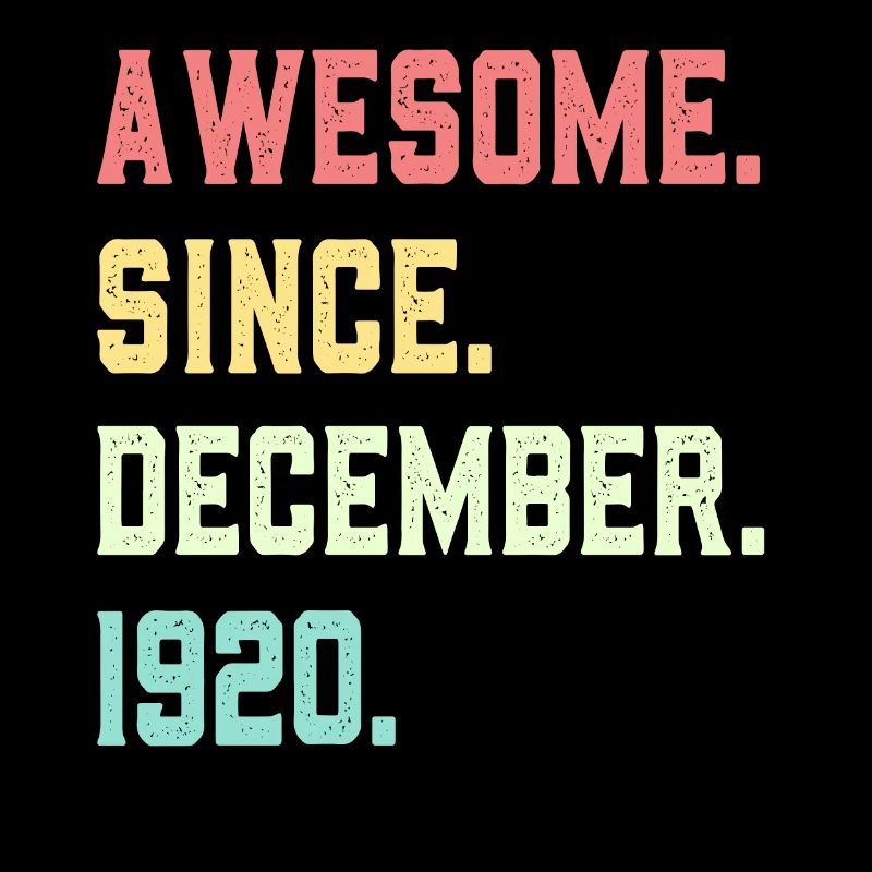 Awesome Since December 1920