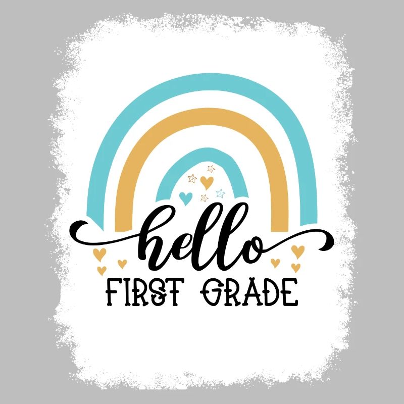 Hello 1st Grade Back To School First Day