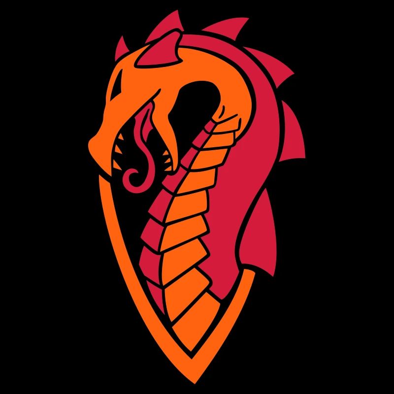 Drache (Wappen) 02