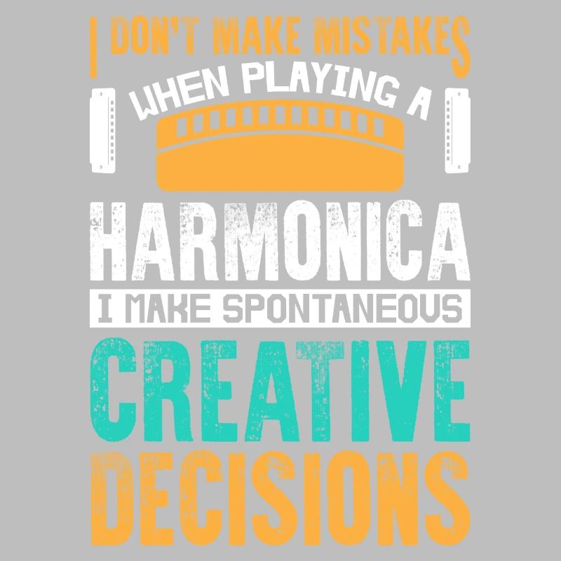I Don't Make Mistakes When Playing Harmonica
