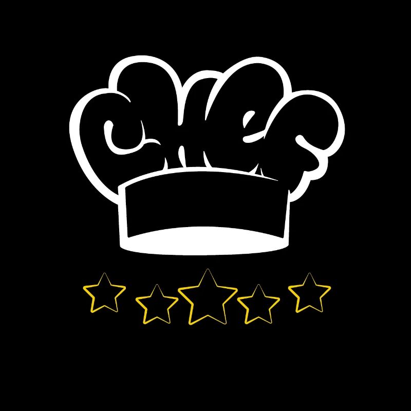 Chapeau de chef 5 étoiles Chef Chef