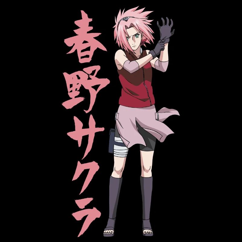 Naruto Shippuden Cooles Design Mit Sakura