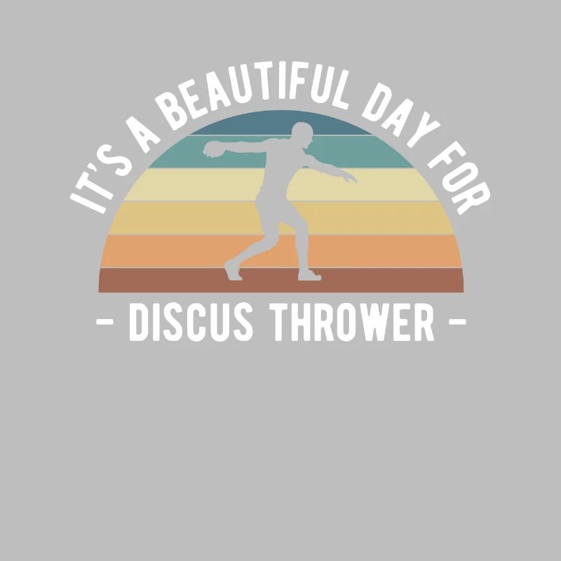 It's A Beautiful Day For Discus Thrower