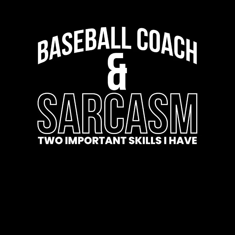 Baseball Coach Shirt Geschenk