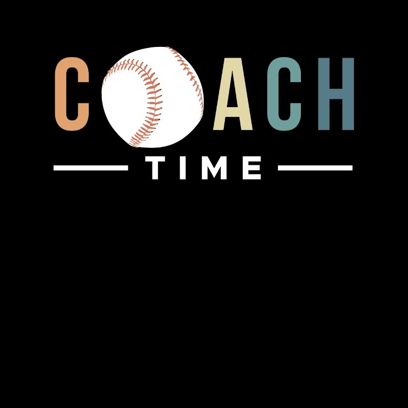 Coach Time Vintage Retro Shirt Geschenk