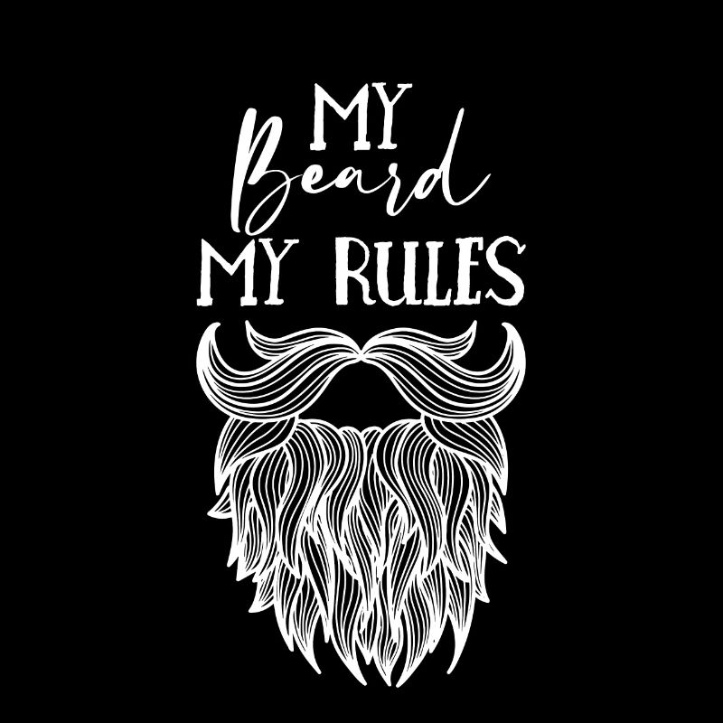 My Beard My Rules Shirt Geschenk Bart