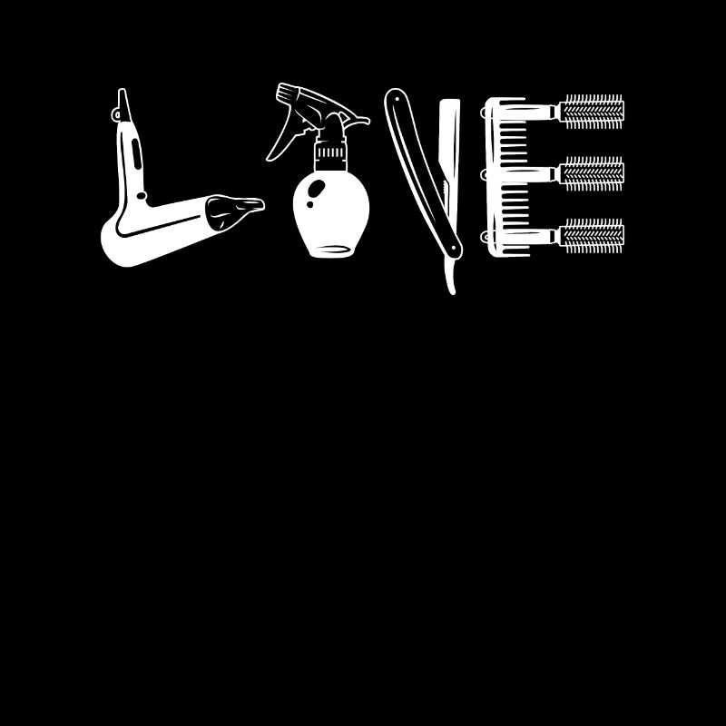 Love Barber Shirt Geschenk