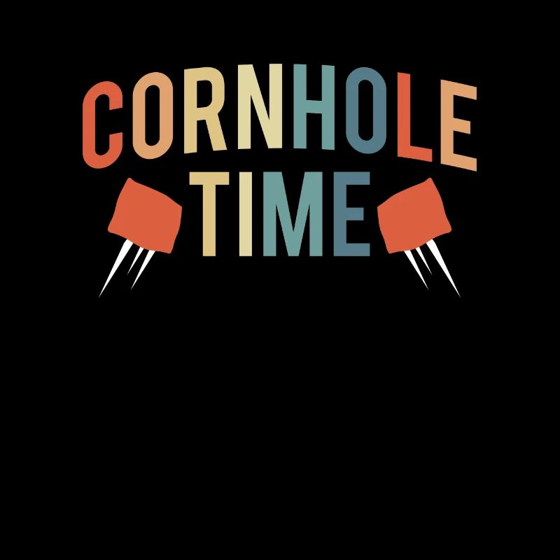 Cornhole Time Shirt Geschenk