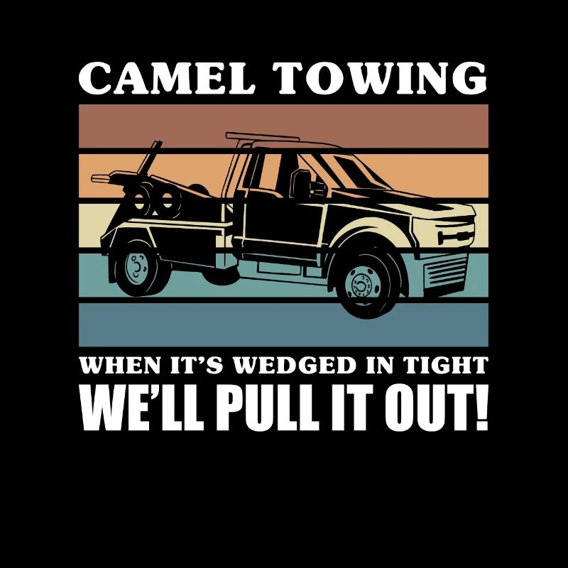 Camel Towing Shirt Geschenk Abschlepper