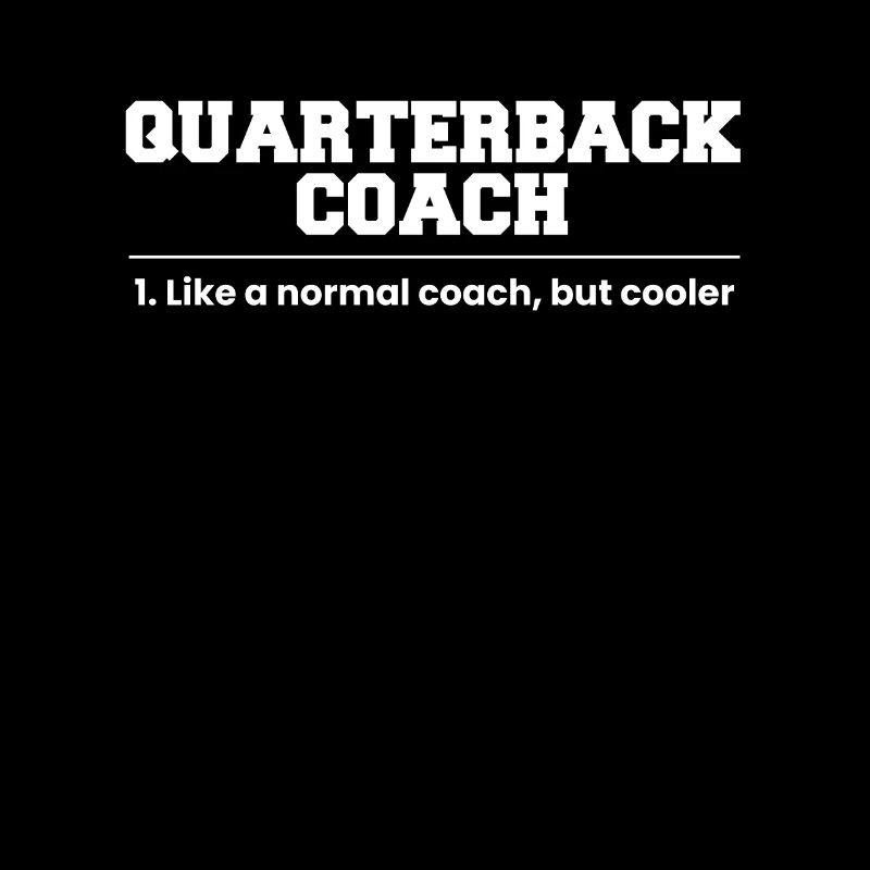 Quarterback Coach Definition Shirt Gift