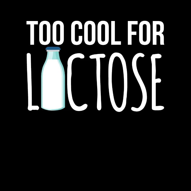 Too Cool For Lactose Shirt Geschenk