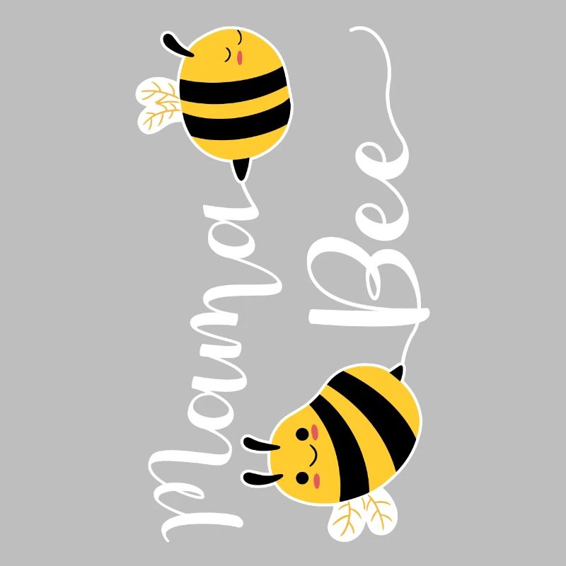 Mama Bee Shirt Geschenk Mutter Muttertag