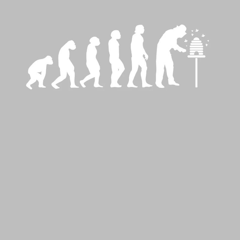 Evolution Shirt Imker Geschenk