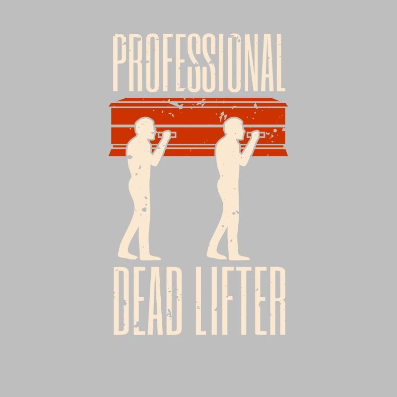 Professional Dead Lifter Corpse Undertaker Coffin