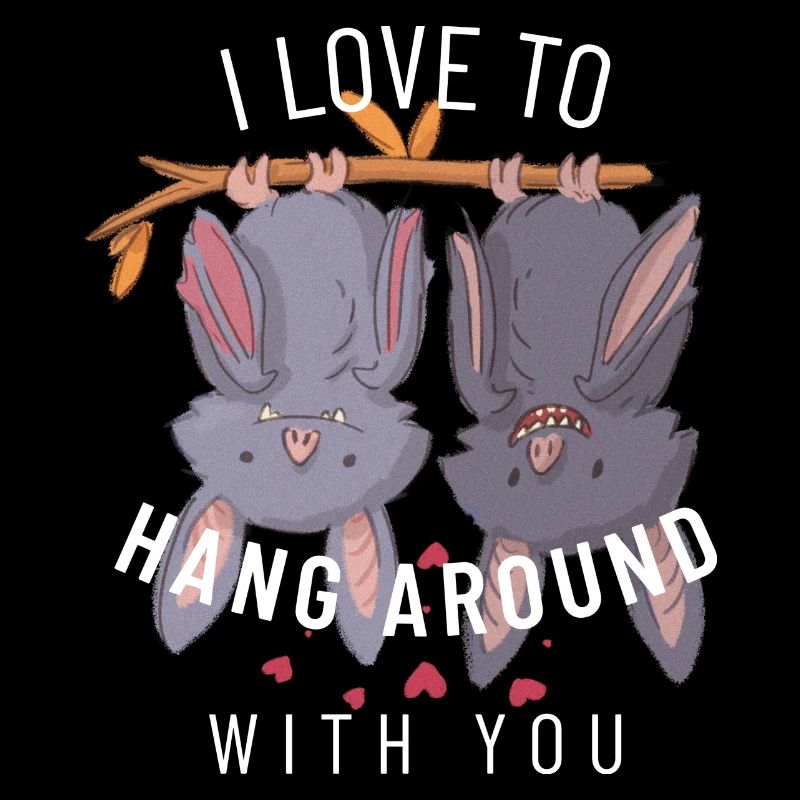 Valentine's Day Bats Saying
