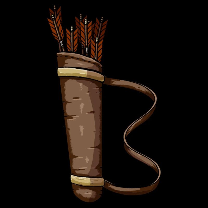 Design des Bogenköchers