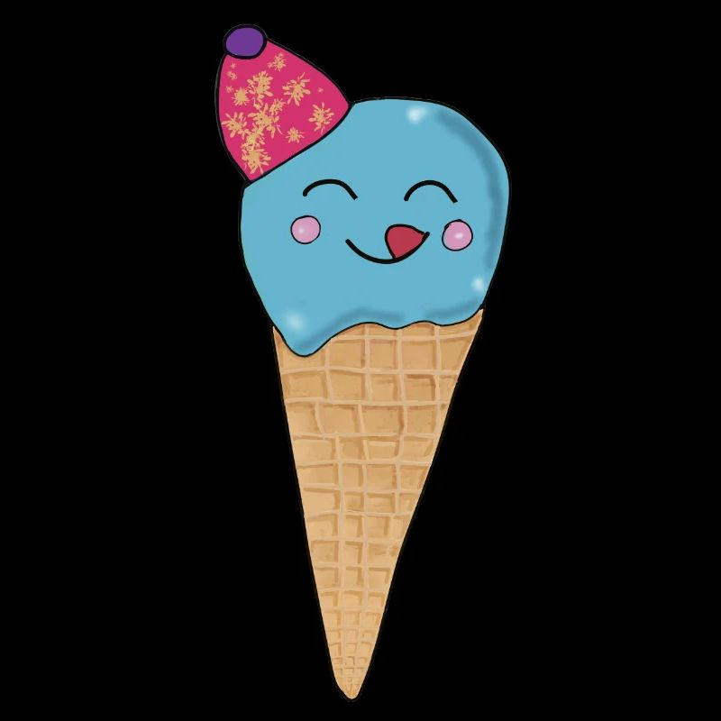 Cornet de crème glacée