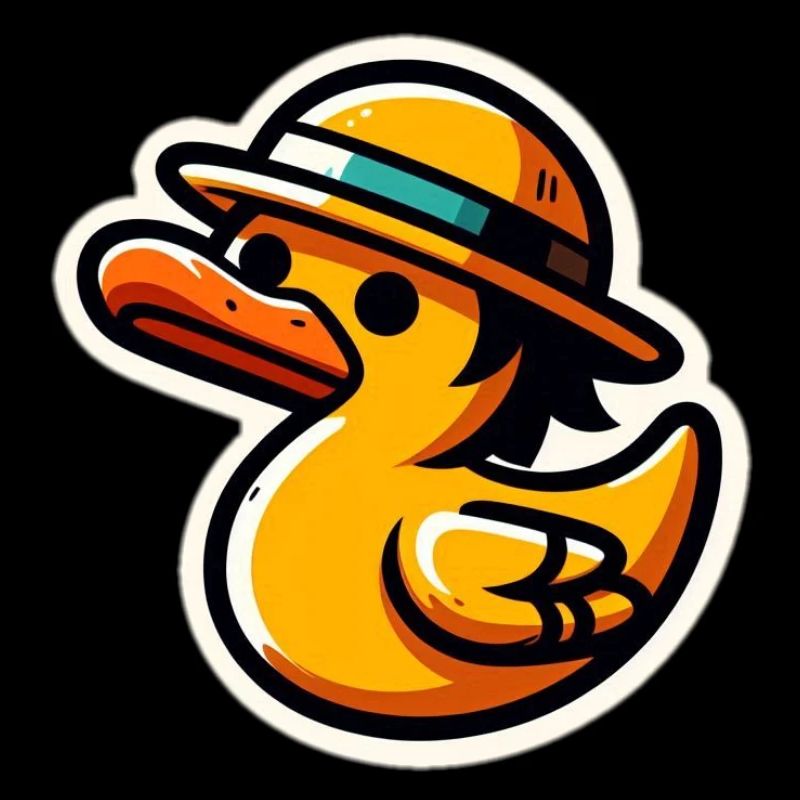 Ente mit Hut