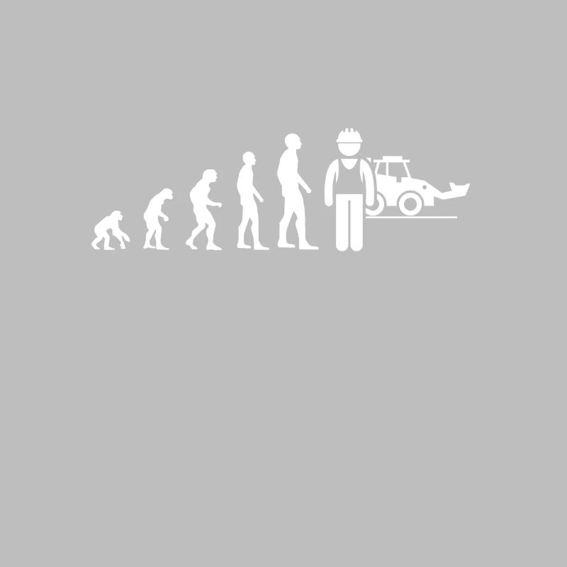 evolution site manager humor work man