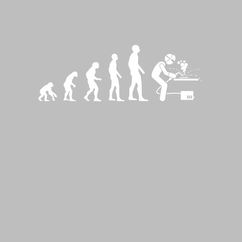 evolution schweisser humor schweissmann geschenk