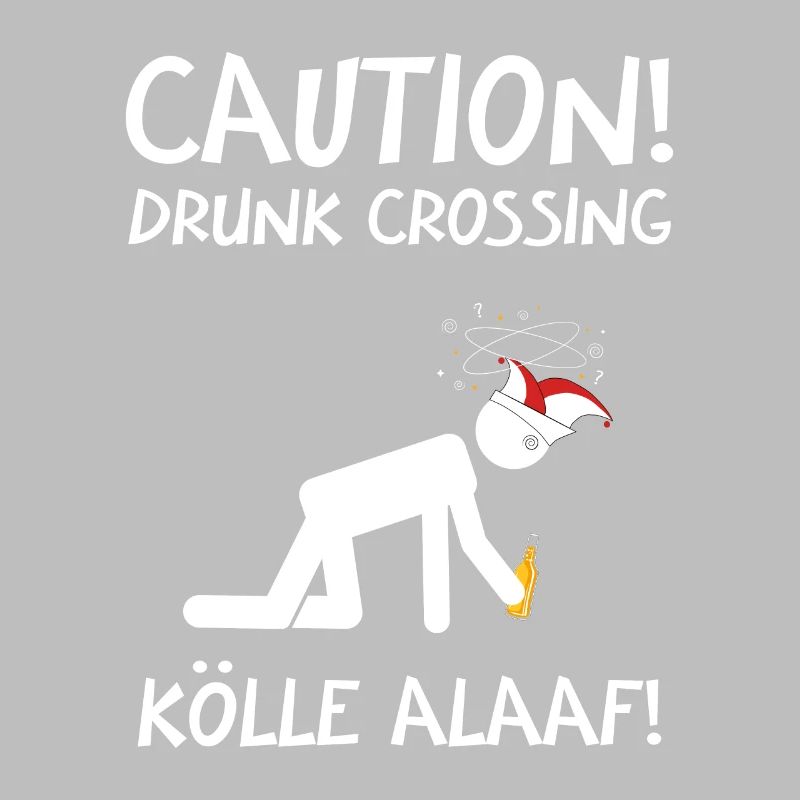 Carnival Costume Kölle Alaaf Cologne Caution Drunk
