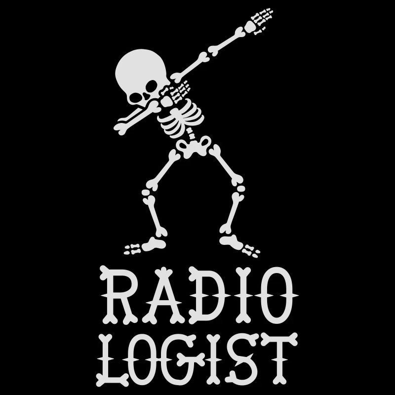 Dab dabbing skeleton radiologist