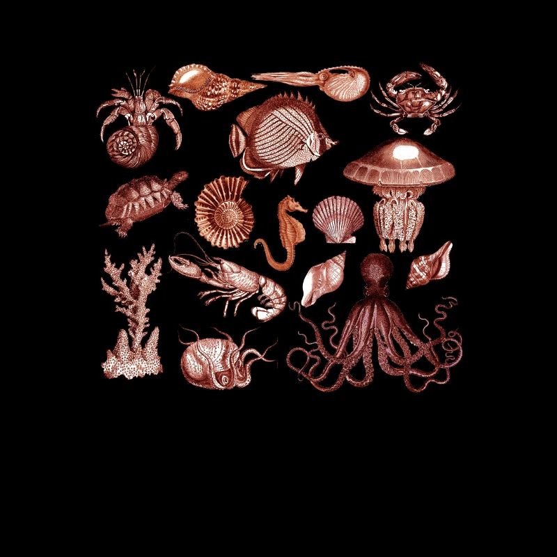 Crustacean Core Krustentiere Shirt Geschenk