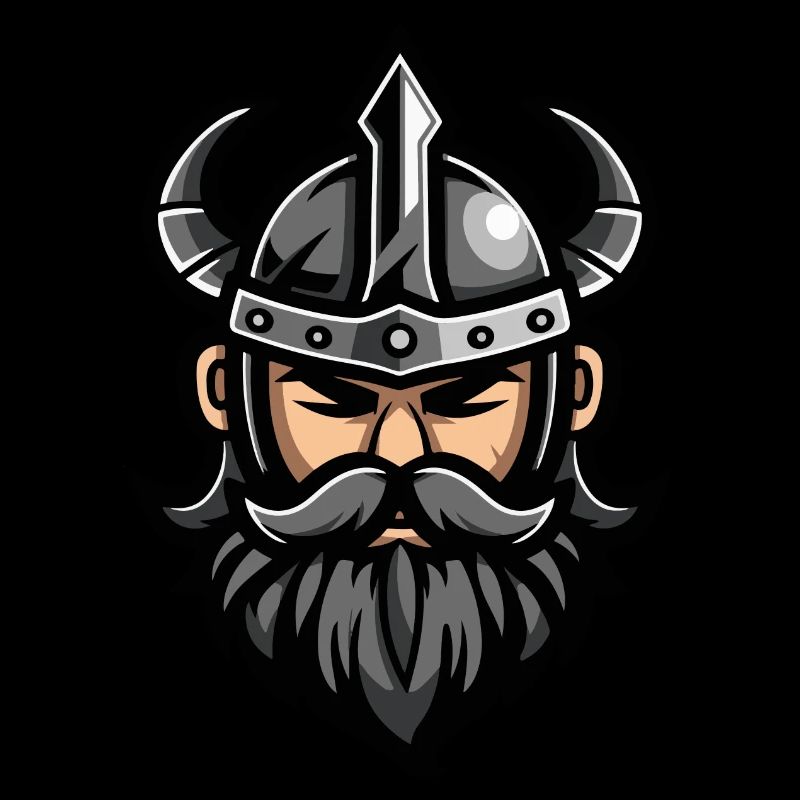 Wikinger Kopf Valhalla