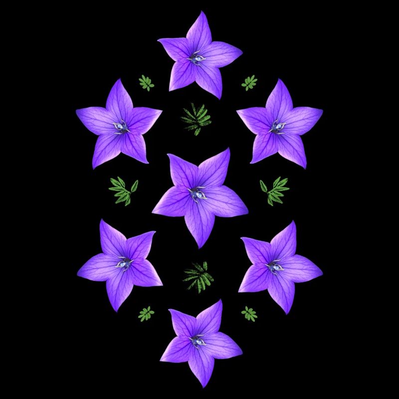 fleur pourpre - campanule