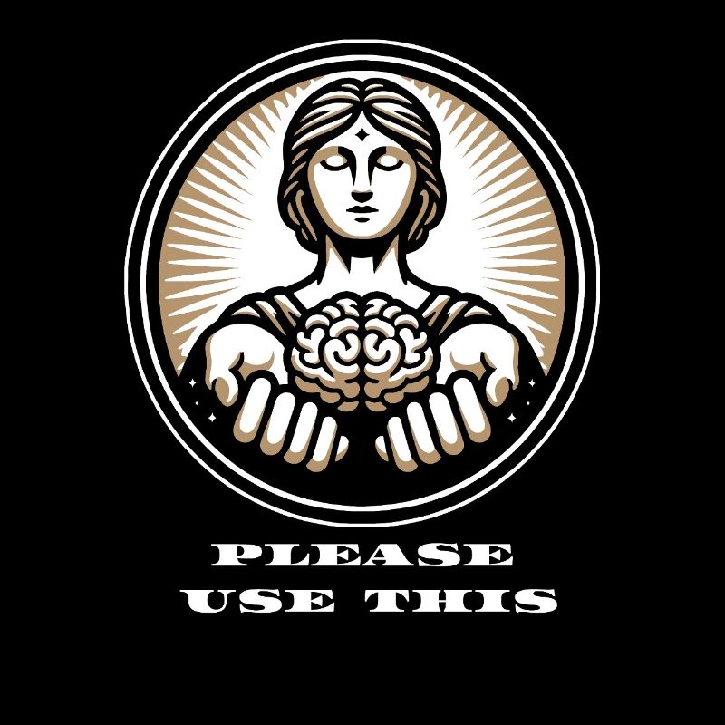 S’il vous plaît utilisez ceci - Stoic Goddess Brain Art
