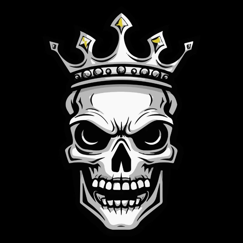 Totenkopf König Krone