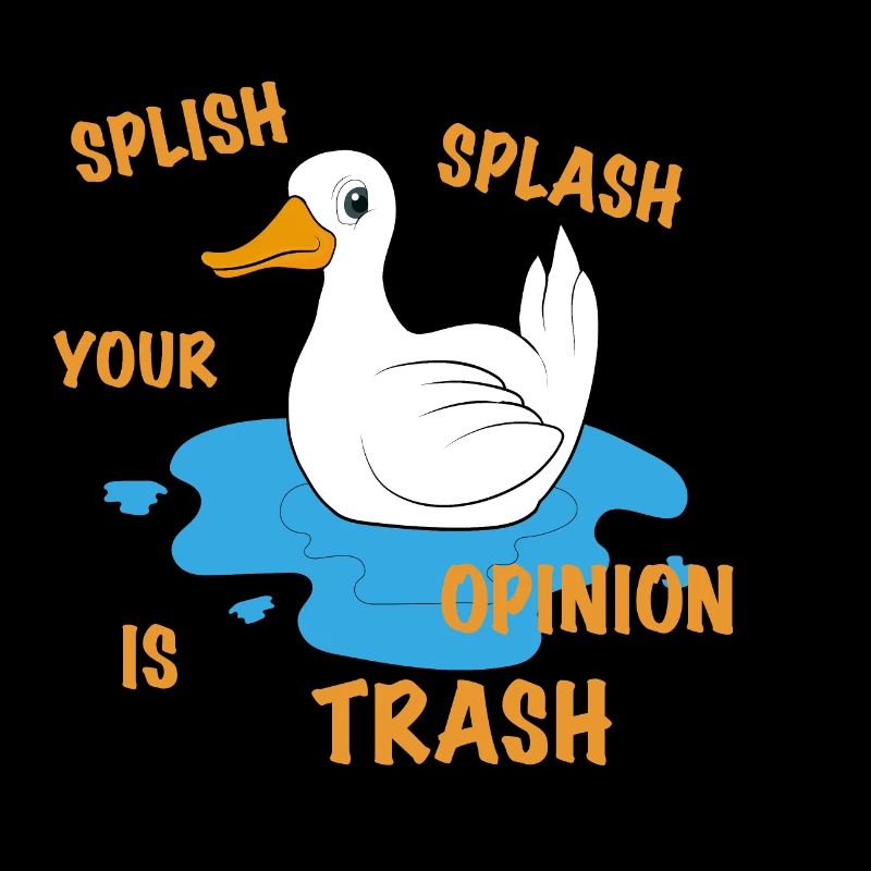 Drôle de dicton de canard