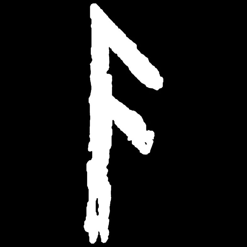 Elder Futhark Rune Ansuz - Buchstabe A
