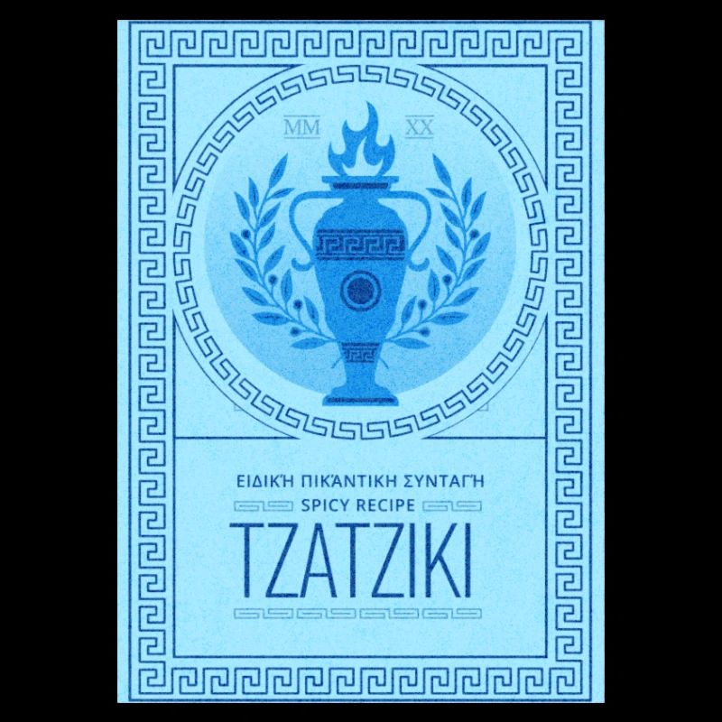 Tzatziki Spice Recipe Greek Pattern