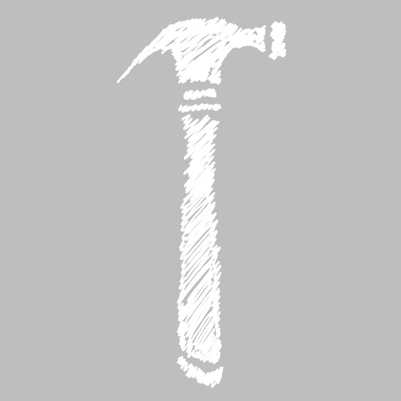 Hammer Scribbled Gift Idea