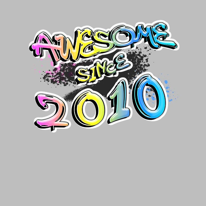 Awesome since 2010 Graffiti Motiv