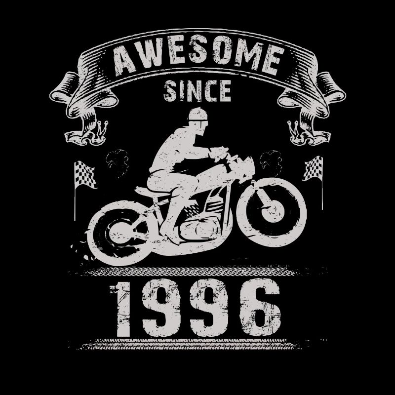 Awesome since 1996, Biker 27. Geburtstag