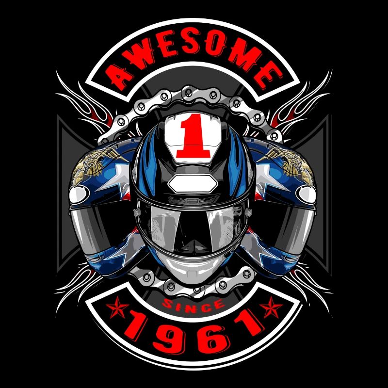 Awesome since 1961, Biker Geburtstag