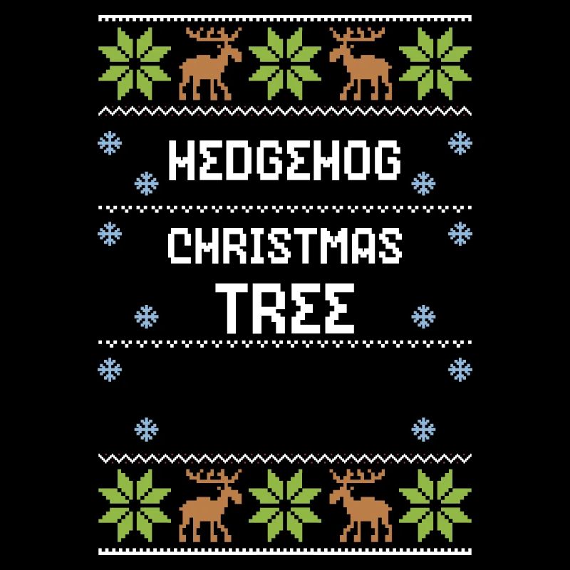Hedgehog Christmas Tree