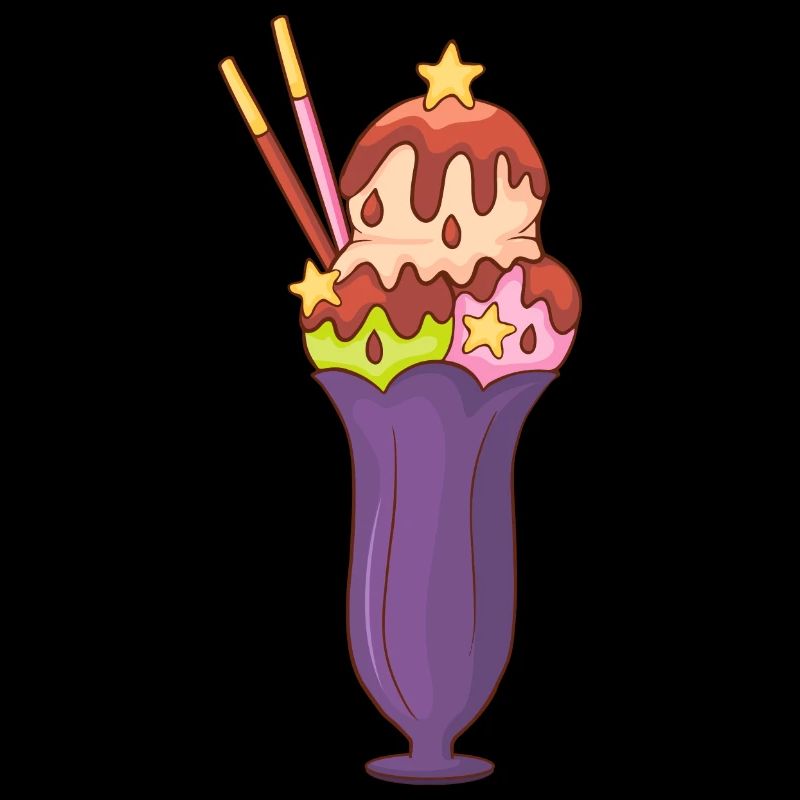 Eis Speiseeis Eiskrem Eiscreme Kugeleis Eisbecher