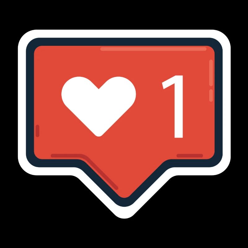 Like - Instagram Style - Flat Design