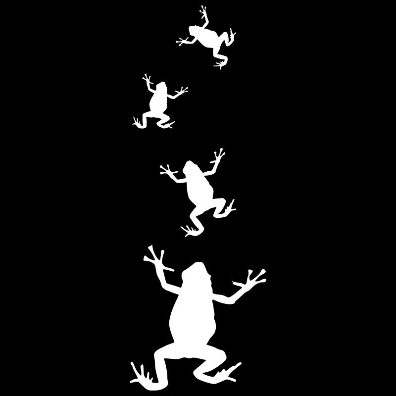 frog silhouette frogs toad