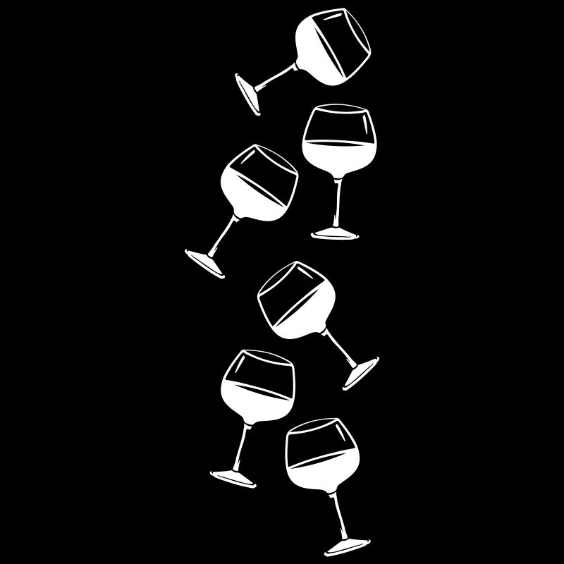 Weinglas Rotwein Symbol