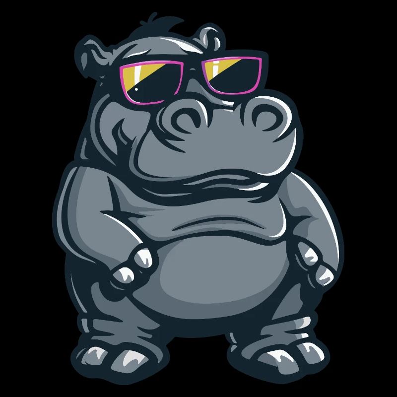 Nilpferd Cool Tier