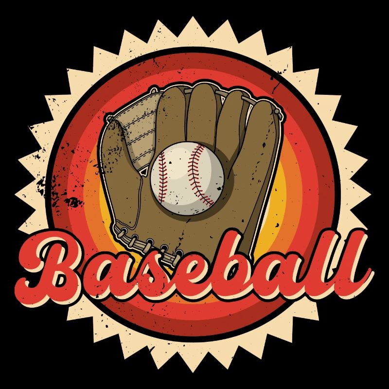Baseball Handschuhe Ball Catcher Spruch