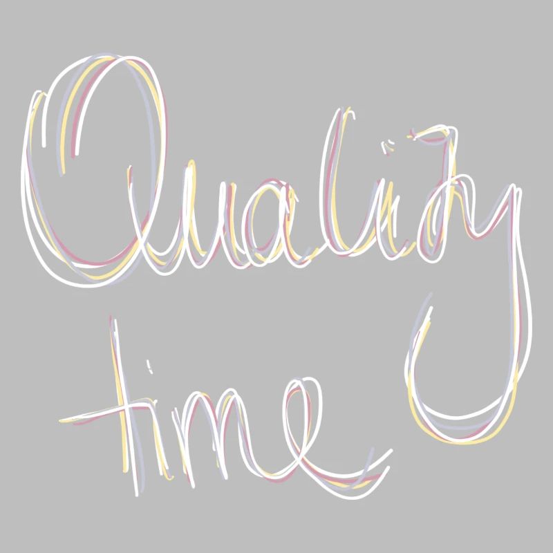 Temps de qualité Calligraphie Minimalisme