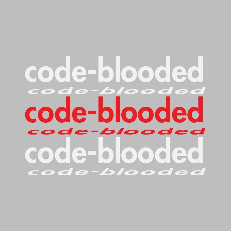 Code Blooded Programmeur Codage Informatique