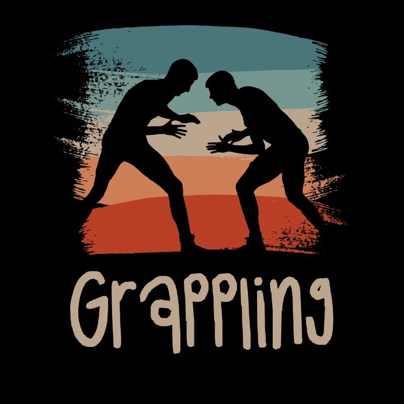 Retro Vintage Classic Grappling Grappler